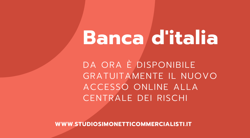 L'accesso a Banca d'italia tramite SPID o carta nazionale dei servizi